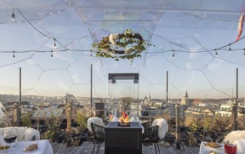 Dárkový voucher do rooftop restaurace v centru Prahy