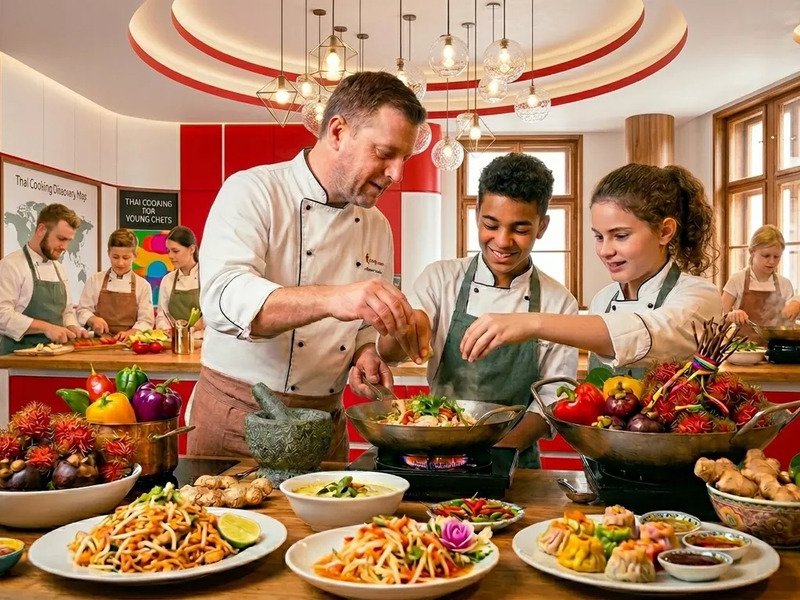 Kurz vaření pro děti – thajská kuchyně