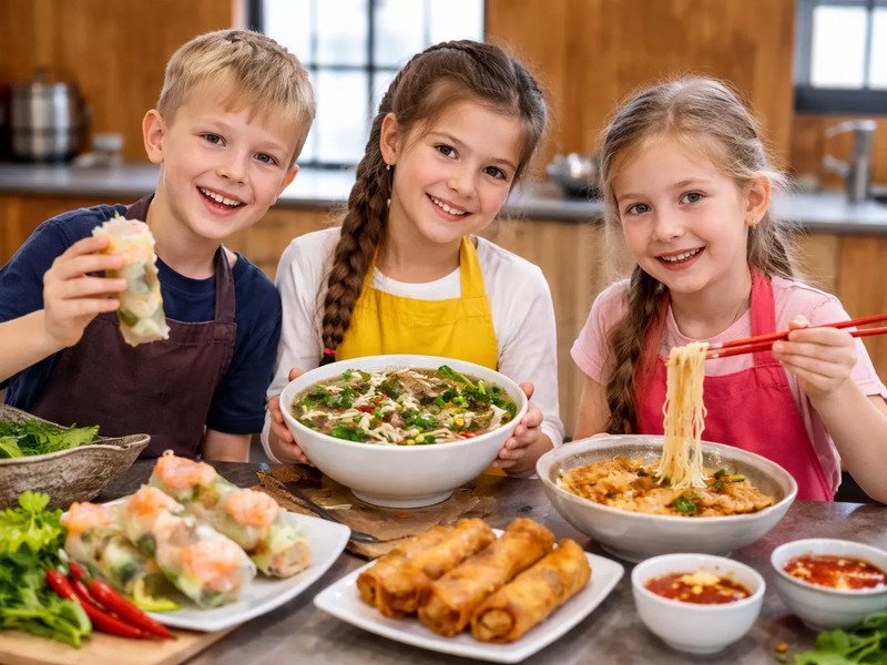 Kurz vaření pro děti – vietnamská kuchyně