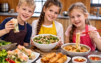 Kurz vaření pro děti – vietnamská kuchyně