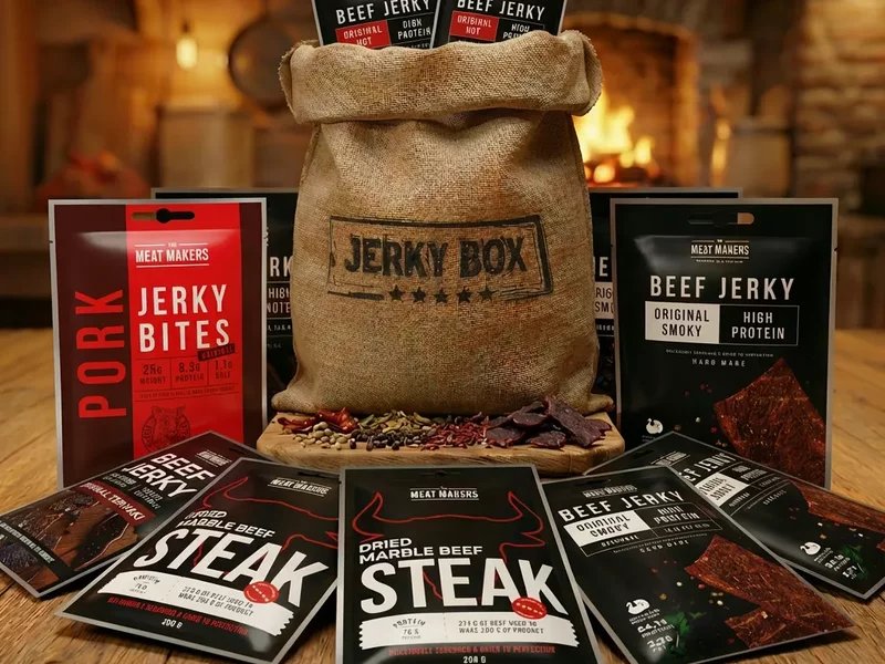 Dárkový pytel plný jerky Meat Makers – XL