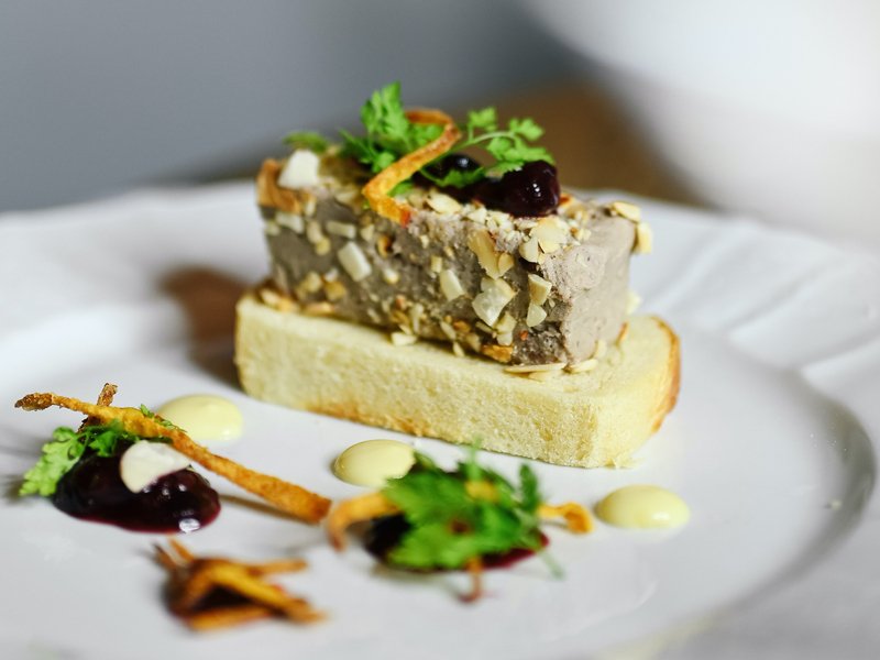 Čtyřchodové menu v restauraci Chateau Ctěnice