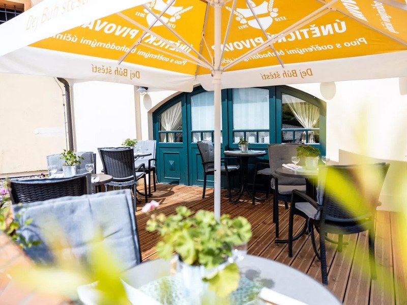 Čtyřchodové menu v restauraci Chateau Ctěnice