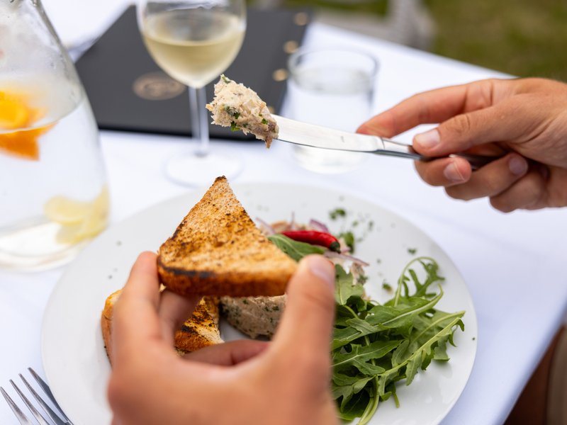 Čtyřchodové menu v restauraci Rendlík