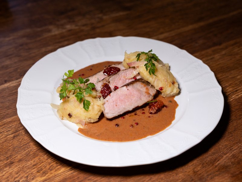 Čtyřchodové menu v restauraci Rendlík