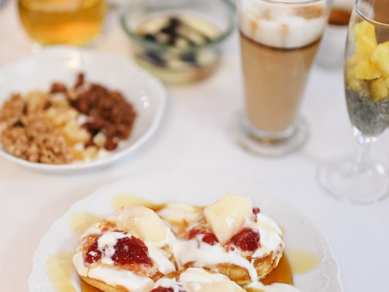 Nedělní brunch v restauraci Chateau Ctěnice