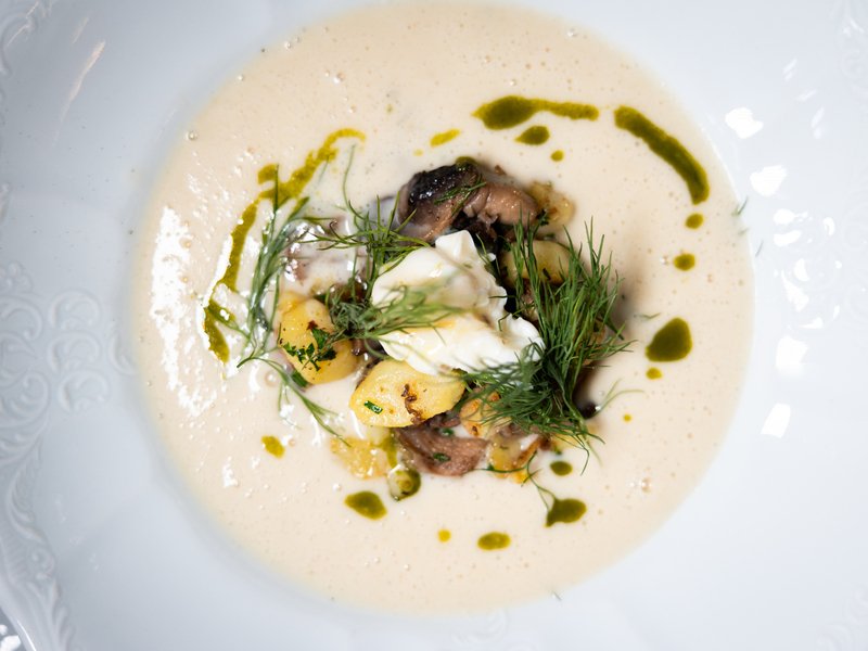 4chodové menu v restauraci Končina