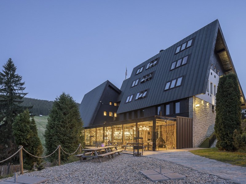 4chodové menu v restauraci Končina