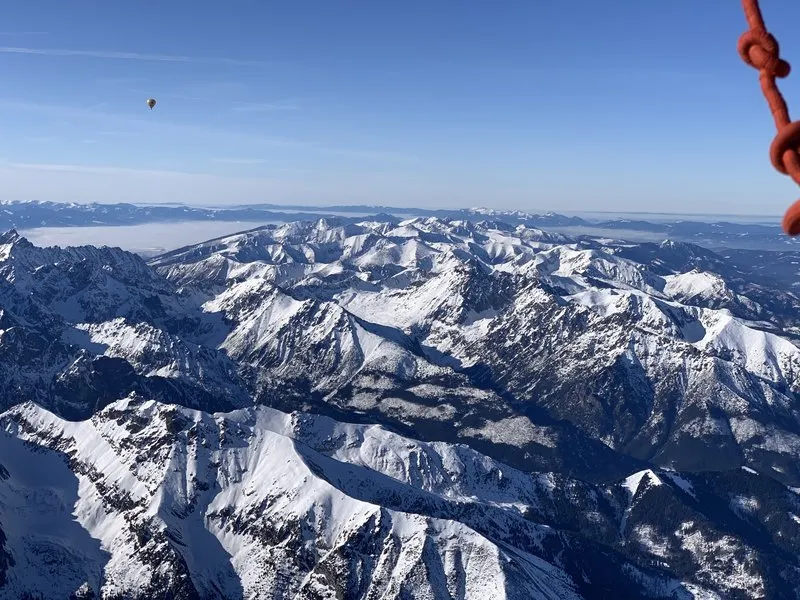 Let balónem - Vysoké Tatry