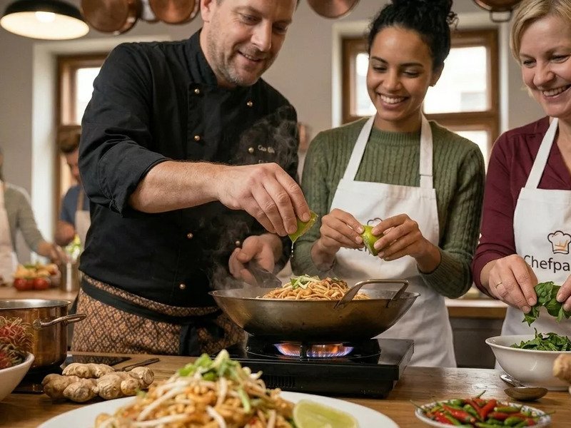 Kurz vaření thajské kuchyně v Praze