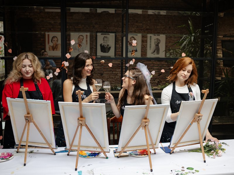 Zážitkové malování akrylovými barvami