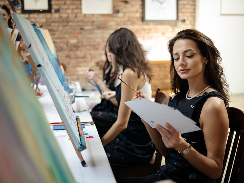 Zážitkové malování akrylovými barvami