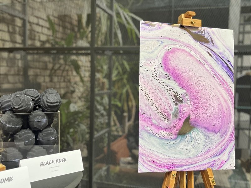 Kreativní workshop: Výroba koupelových bomb + abstraktní malování