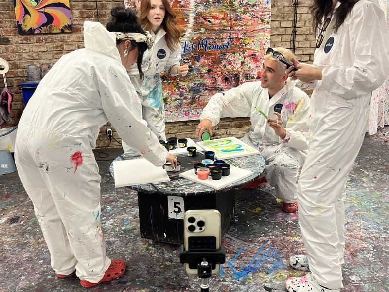 Kreativní workshop: Výroba koupelových bomb + abstraktní malování