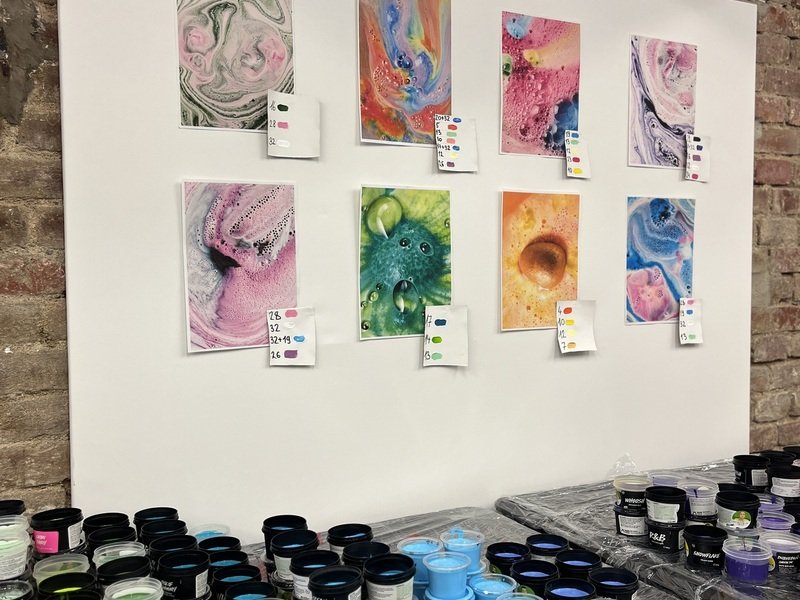 Kreativní workshop: Výroba koupelových bomb + abstraktní malování