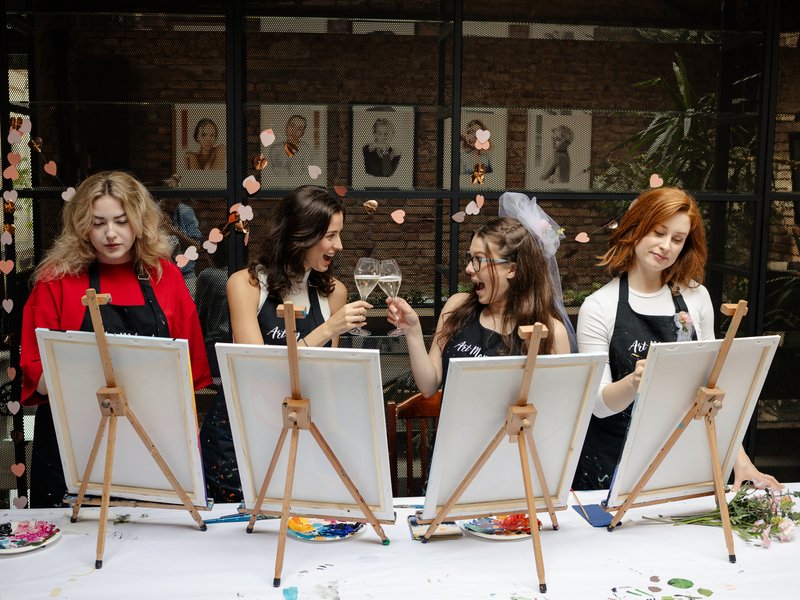 Zážitkové malování akrylovými barvami