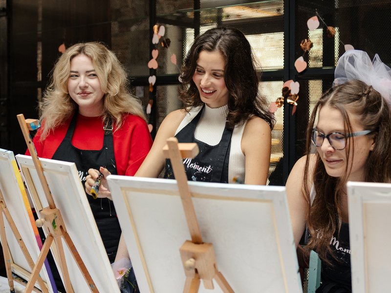 Zážitkové malování akrylovými barvami