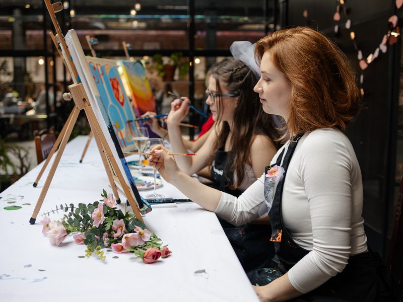 Zážitkové malování akrylovými barvami