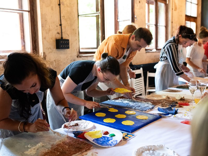 Zážitkové malování 3D obrazů s texturou