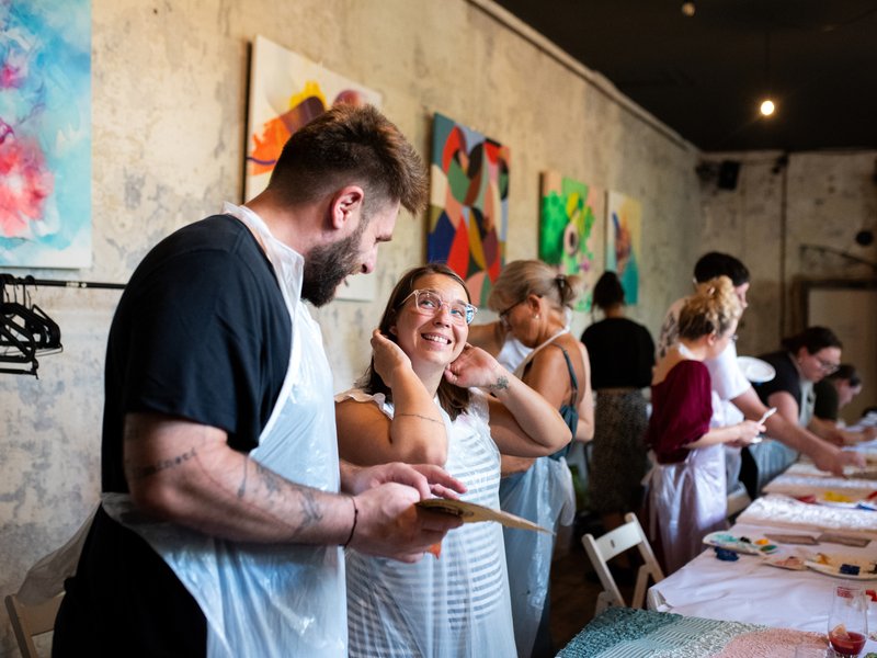 Zážitkové malování 3D obrazů s texturou