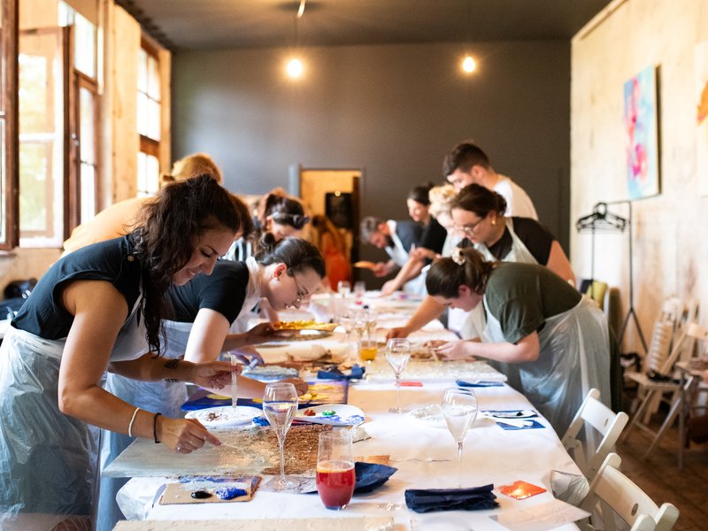 Zážitkové malování 3D obrazů s texturou