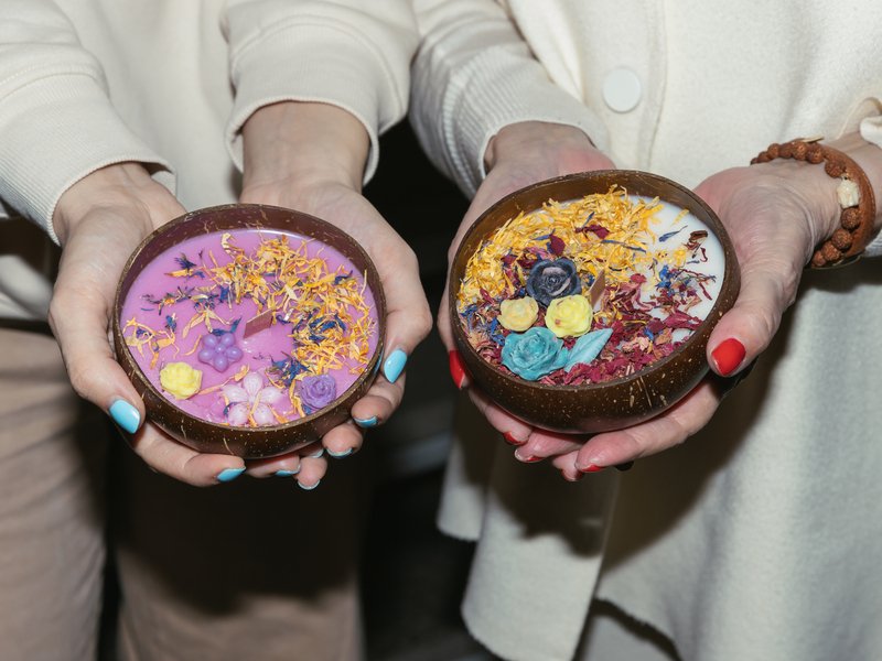 Kreativní kurz: Výroba přírodních svíček + gravírování skla