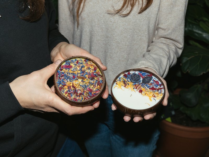 Kreativní kurz: Výroba přírodních svíček + gravírování skla