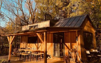 Tiny house mezi stromy v Jizerských horách