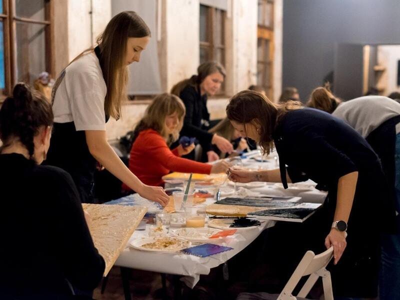 Kreativní malování s degustací tapas