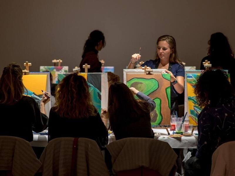 Kreativní malování s degustací tapas