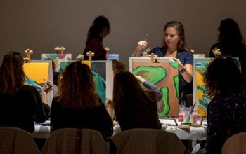 Kreativní malování s degustací tapas