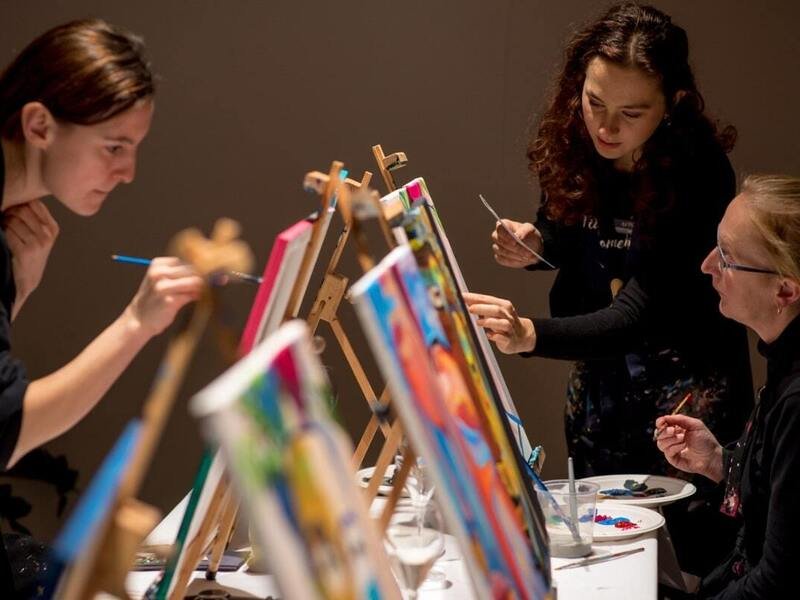 Kreativní malování s degustací tapas