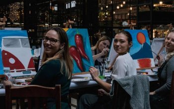 Kreativní malování s degustací tapas