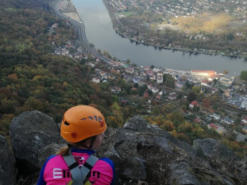 Via ferrata se zkušeným instruktorem
