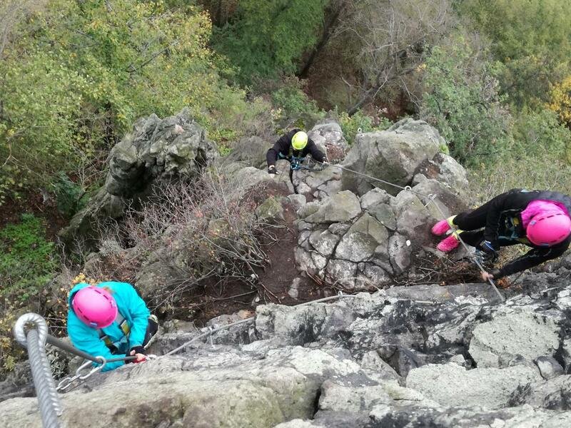 Via ferrata se zkušeným instruktorem