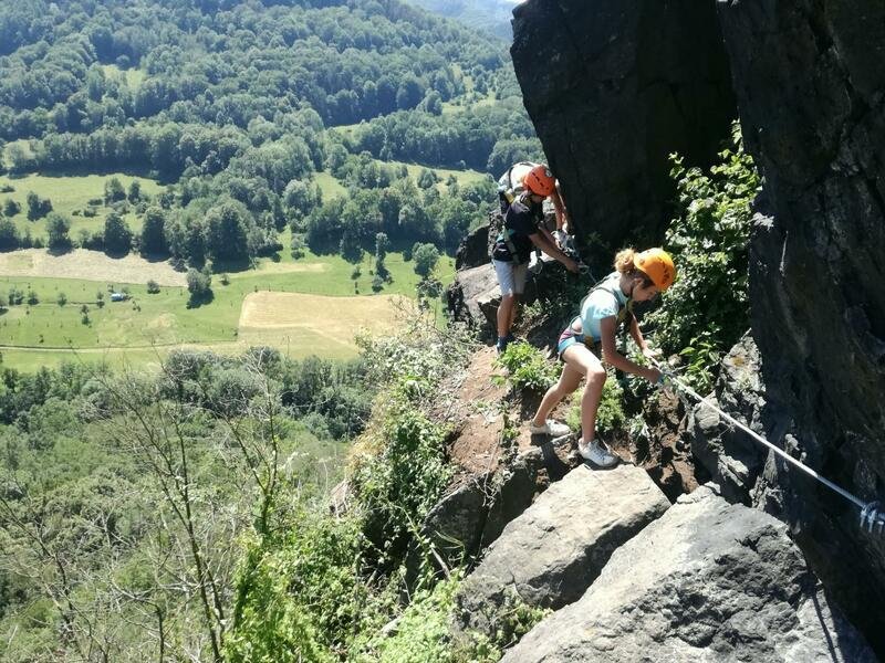 Via ferrata se zkušeným instruktorem