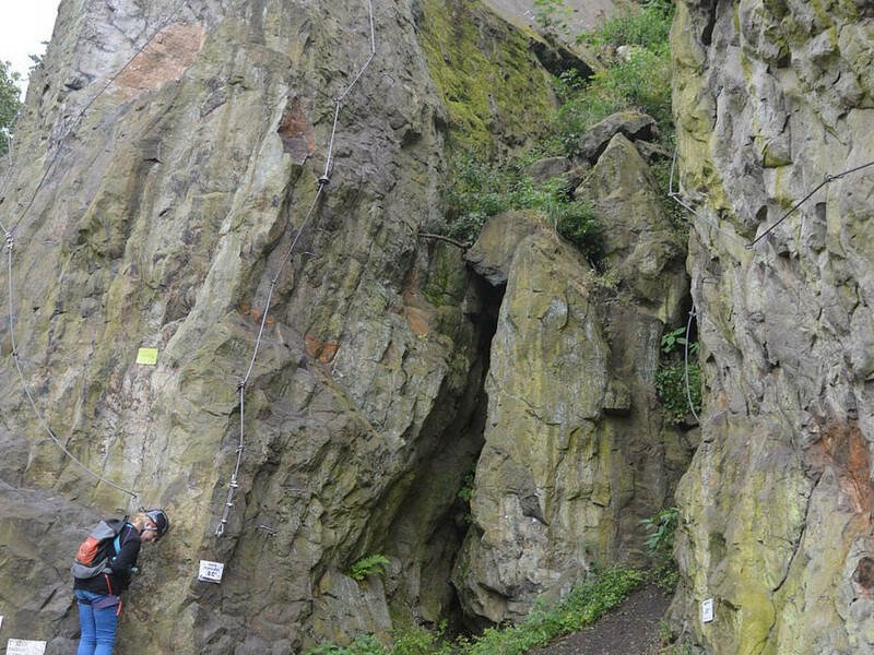 Via ferrata se zkušeným instruktorem