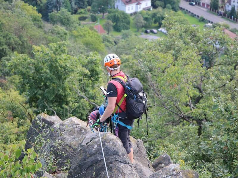 Via ferrata se zkušeným instruktorem