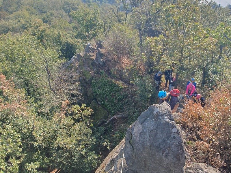 Via ferrata se zkušeným instruktorem