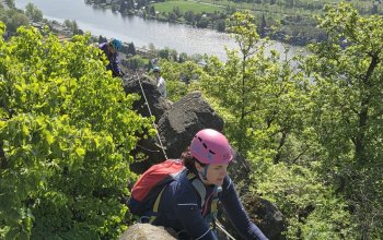 Via ferrata se zkušeným instruktorem
