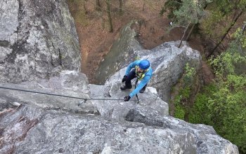 Via ferrata se zkušeným instruktorem