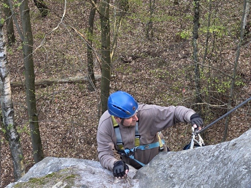 Via ferrata se zkušeným instruktorem