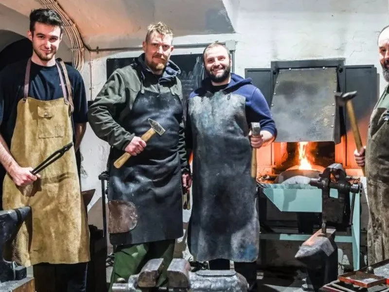 Zážitkový skupinový kovářský kurz na pevnosti Fort XVII