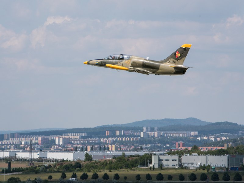 Let stíhačkou L-39 Albatros