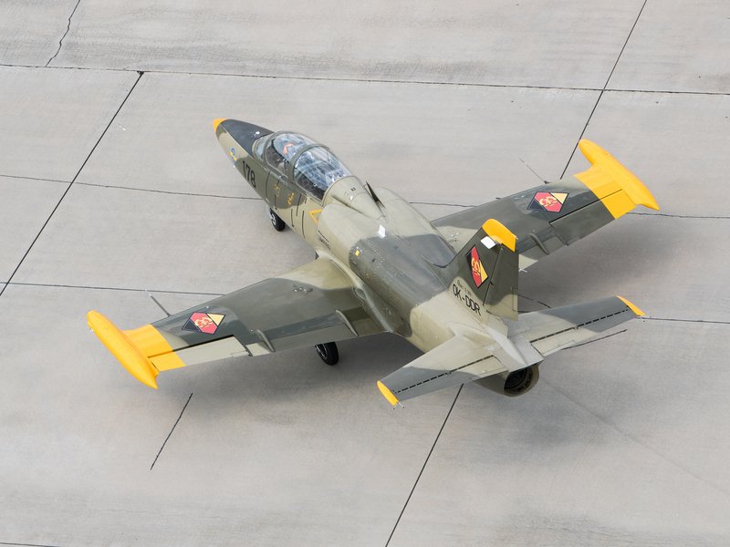 Let stíhačkou L-39 Albatros