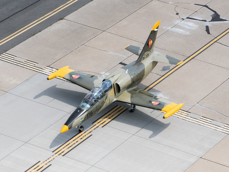 Let stíhačkou L-39 Albatros