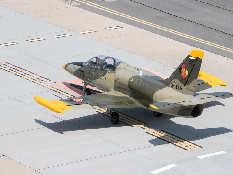Let stíhačkou L-39 Albatros