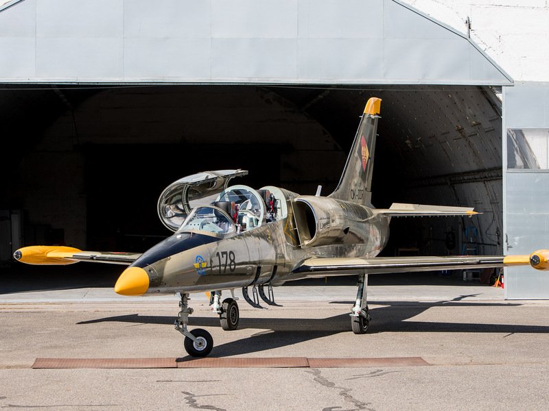 Let stíhačkou L-39 Albatros