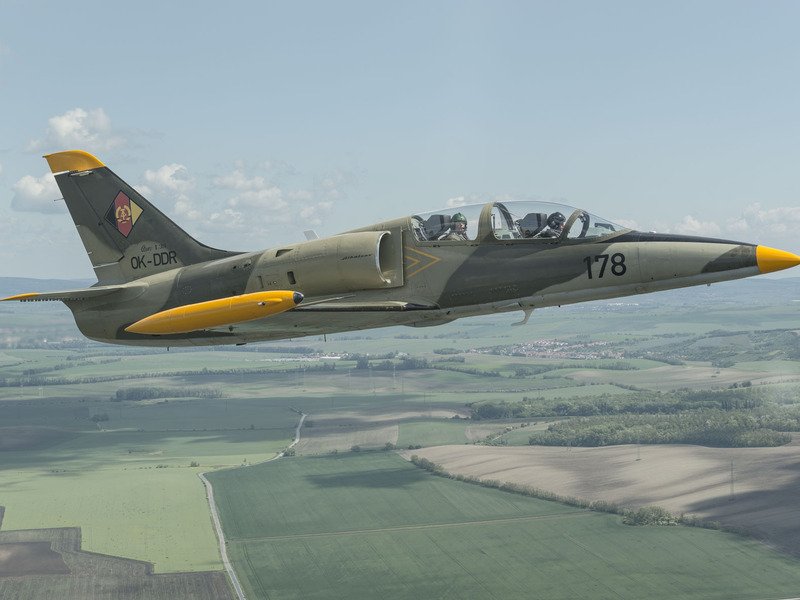 Let stíhačkou L-39 Albatros
