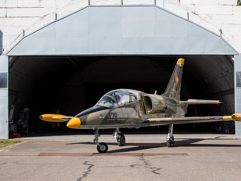 Let stíhačkou L-39 Albatros
